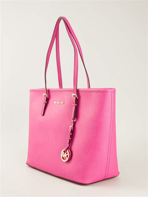 michael kors jet set travel tote pink|michael kors deutschland.